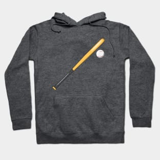 Baseball Bat and Ball Hoodie